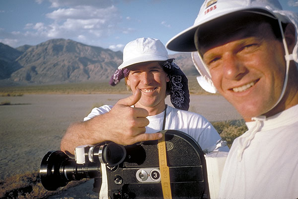 Chris and Justin in Death Valley, California